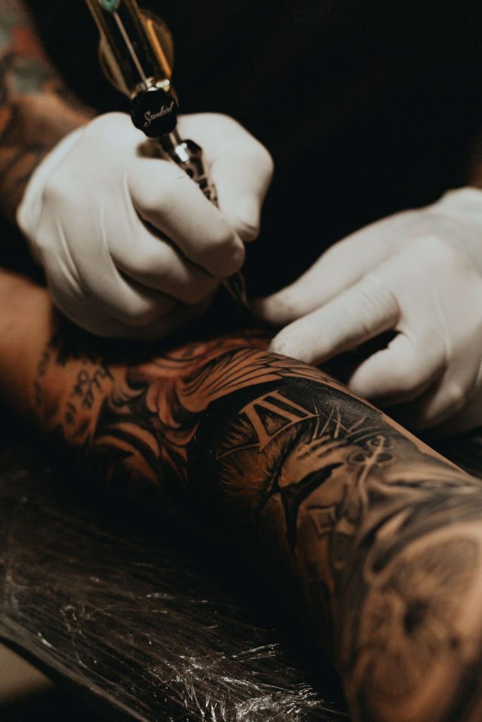 tattooed
